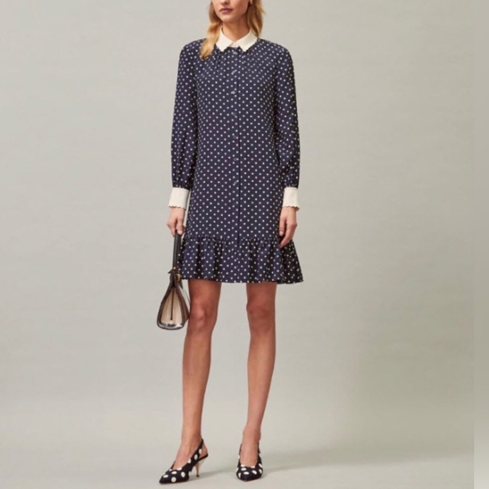 Like new Tory Burch silk dress